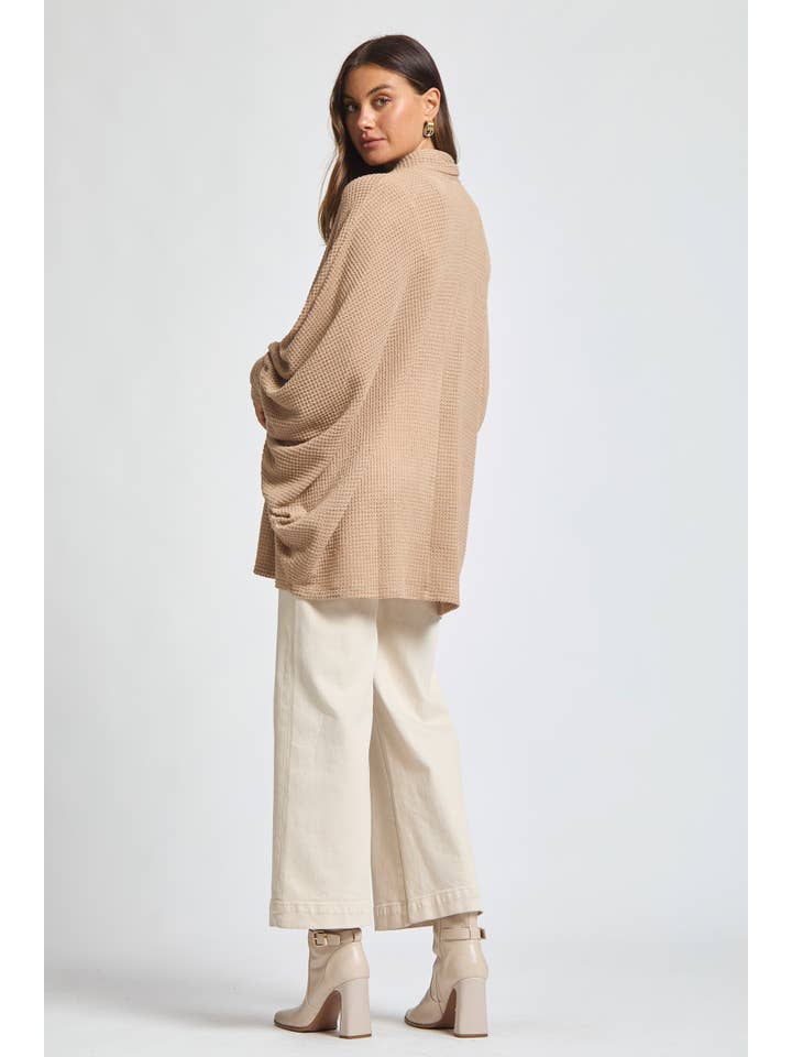 Dear Scarlett - Wholesale Cardigan - Women's - Crochet Knit Cardigan Batwing Sleeve10