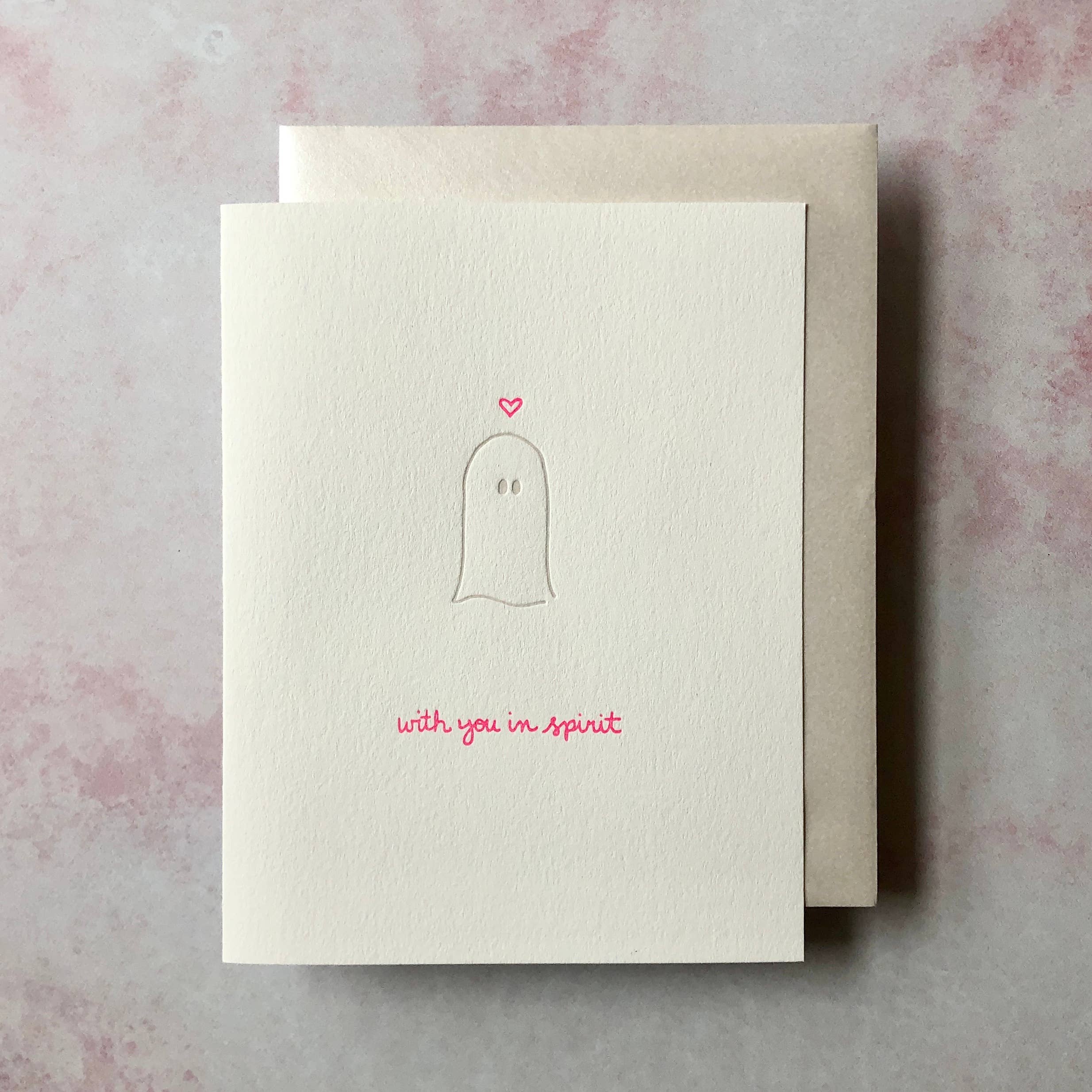 Albertine Press - Wholesale Everyday Greeting Card - With You In Spirit Greeting Card0