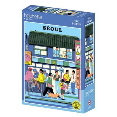 1000 Piece Puzzle Hachette - Seoul for wholesale by Pieces & Peace