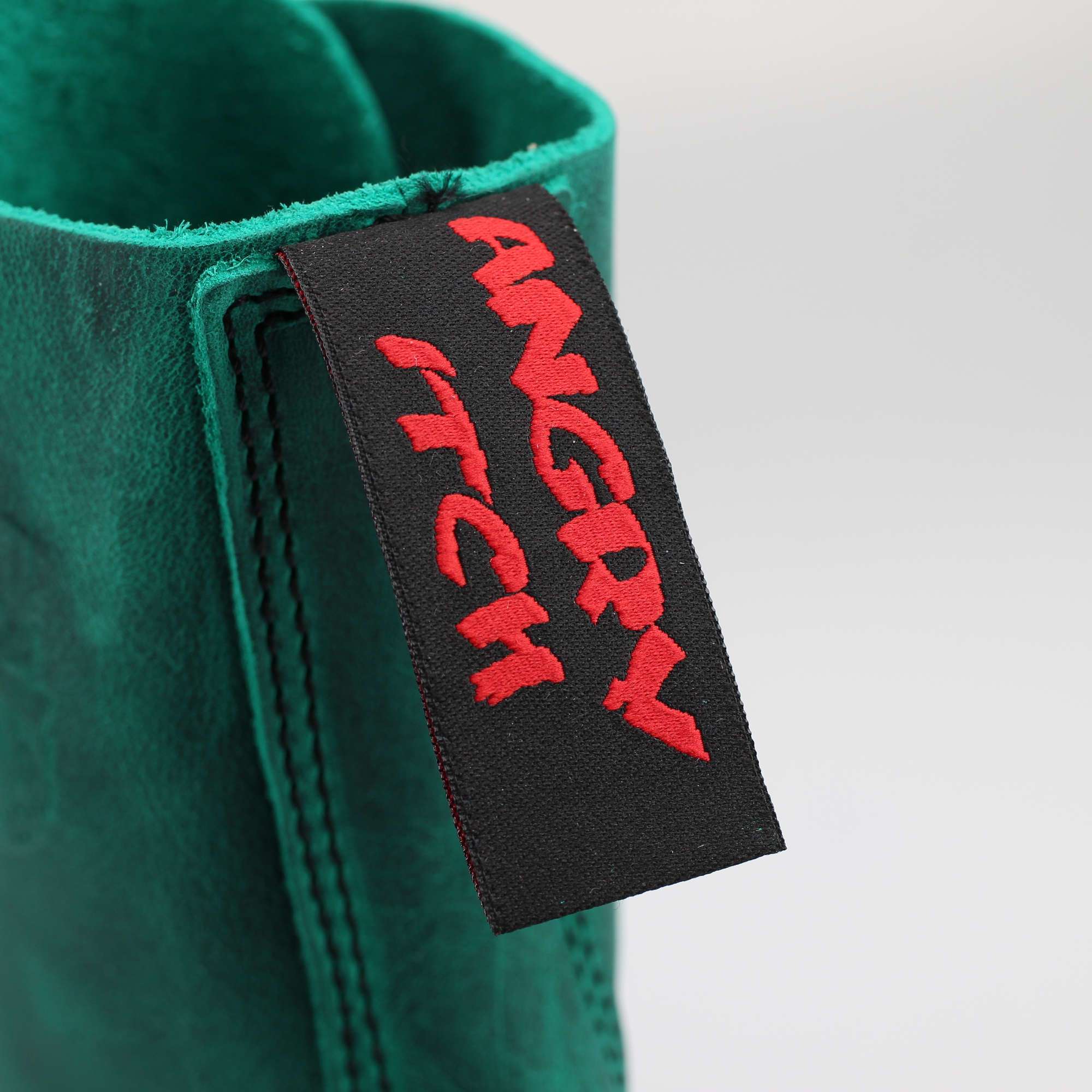 Angry Itch - Premium Boots - Vendita all'ingrosso Anfibi/stivali militari - Donna - Stivali vintage verdi smeraldo con 8 occhielli7