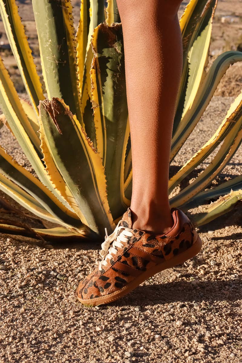 Lemonade Shoes - Wholesale Lifestyle Sneakers - Women's - FIELD DREAM - Chic Animal Print Sneakers17