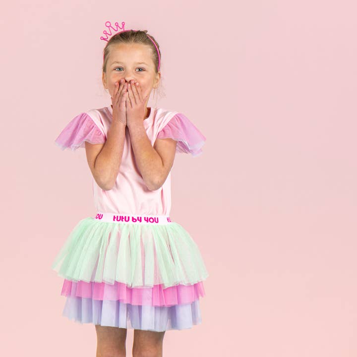 Tutu by You - Wholesale Tutu – Child - The Rainbow Pastel Tutu in Confetti Tube RRP $594