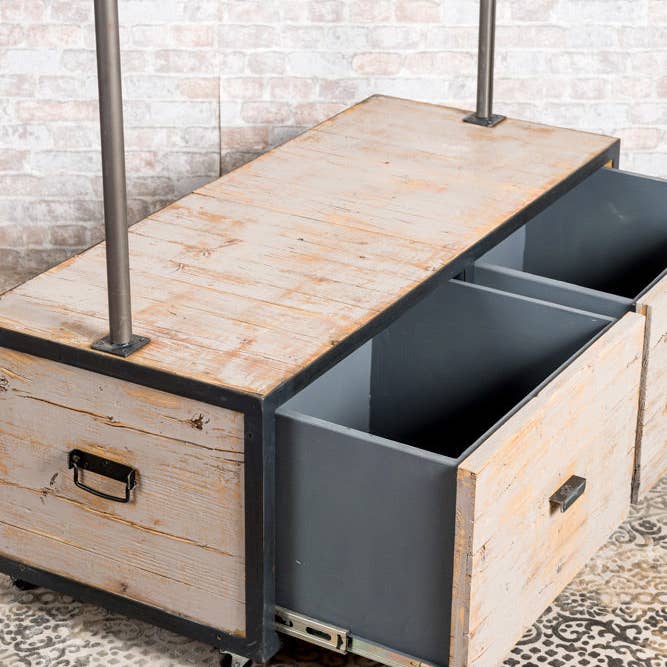 Antique Arte y Decoración - Venta al por mayor Percheros - Mueble perchero industrial Chamberí