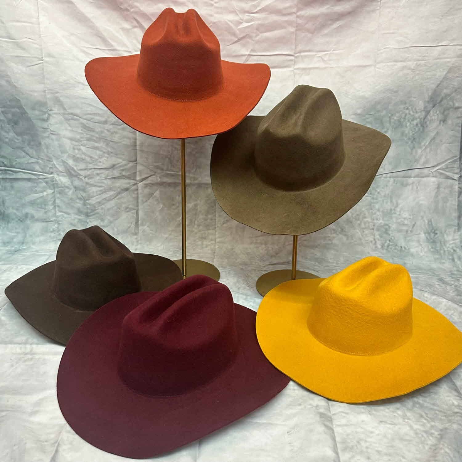 One and Only Accessories – wholesale Cowboy hat – Unisex – Premium Cattleman Cowboy Hat  made from 100% Australian wool32