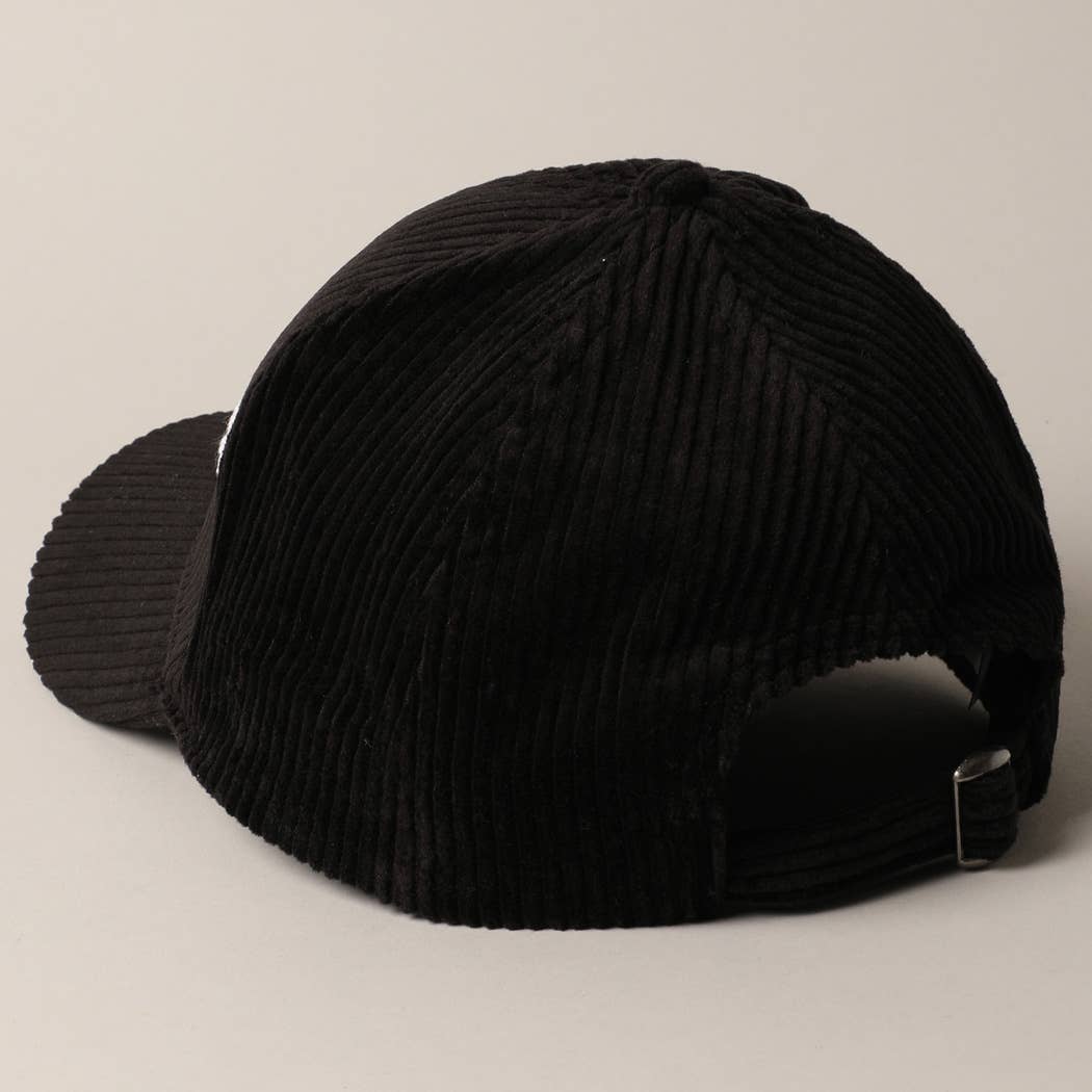 Fashion City - Vente Casquette de baseball – unisexe - Casquette de baseball en velours côtelé avec écusson chenille « cat mom »14