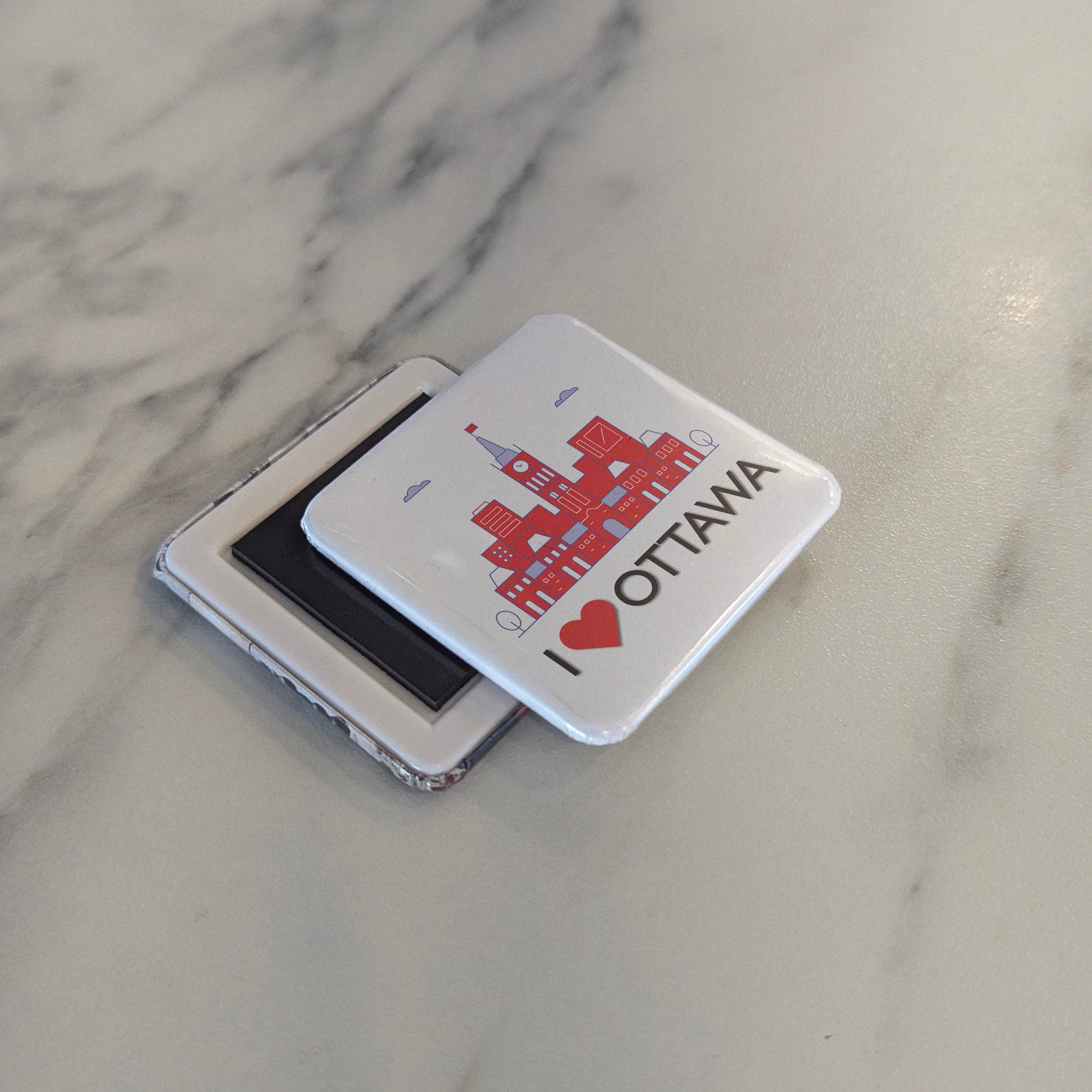 PhiloPerse - Wholesale Magnet - I love Ottawa Fridge Magnet3