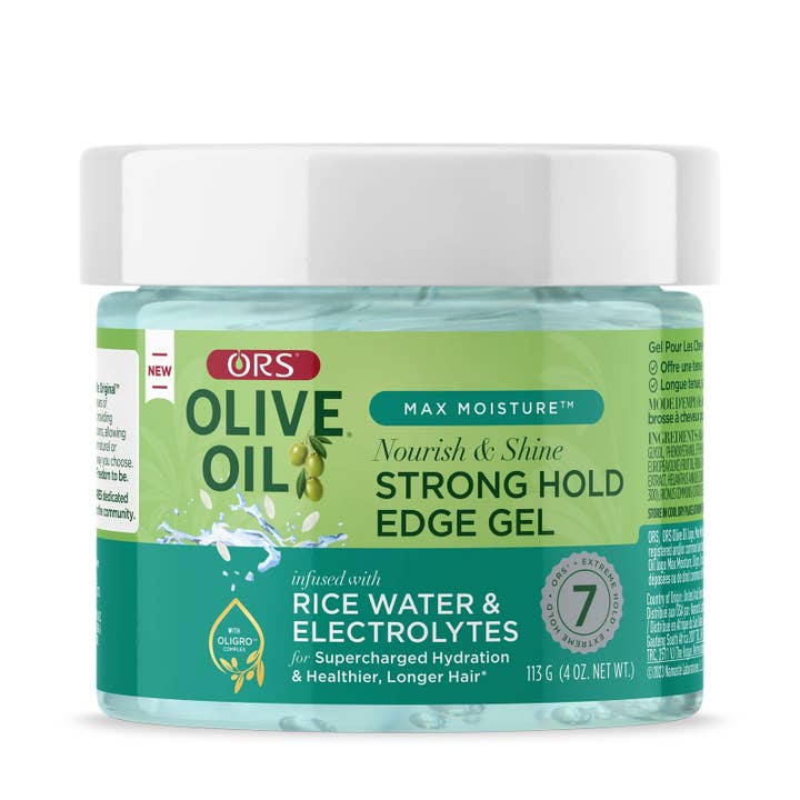 KT Supply - Wholesale Hair Styling Gel/Mousse - ORS Max Moisture Strong Hold Edge Gel,4 oz