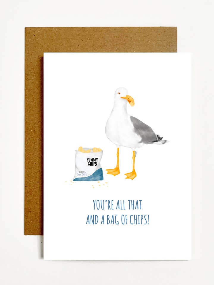 You're All That And A Bag Of Chips! for wholesale by k.Patricia Designs