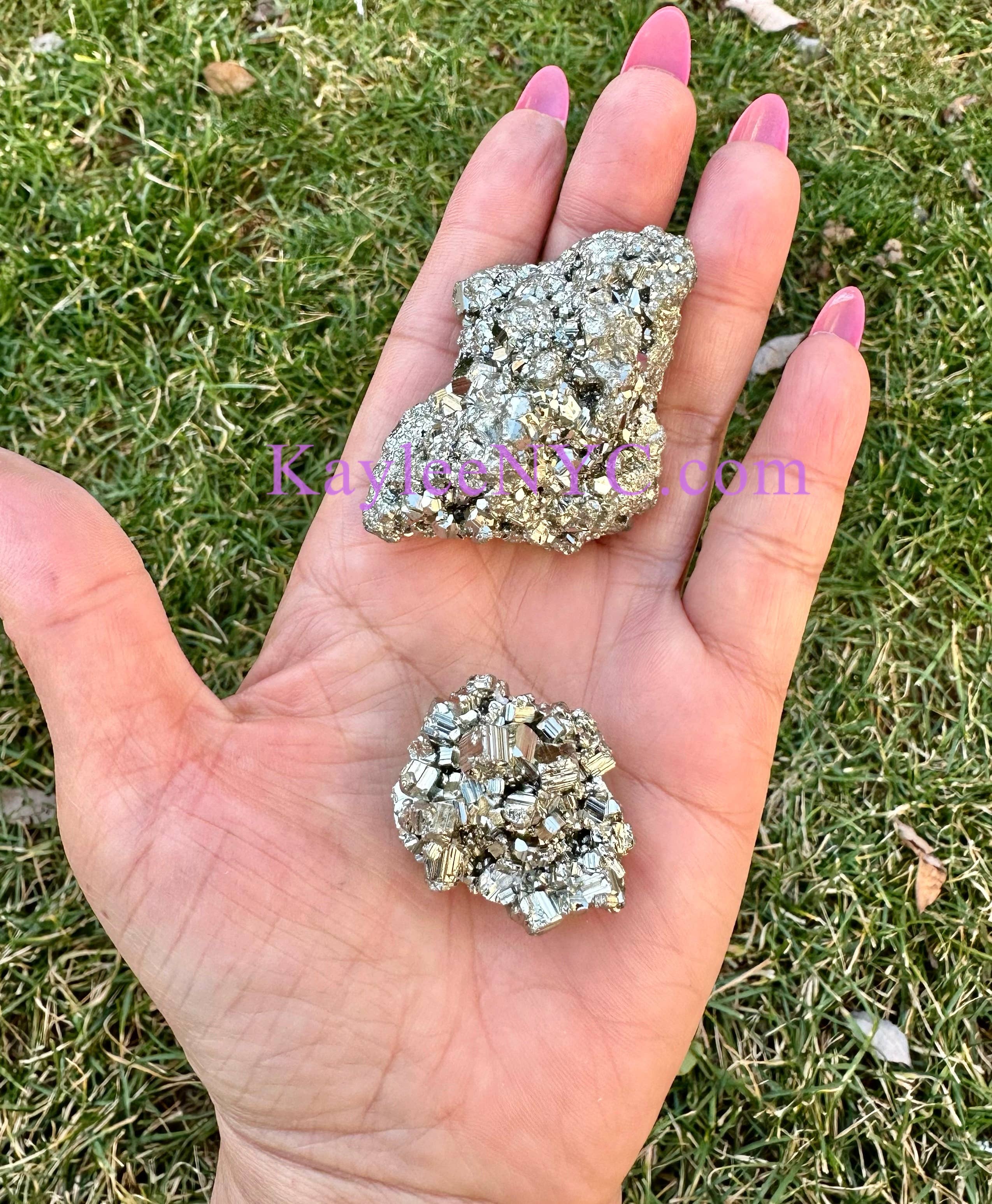 KayleeNYC - Wholesale Spiritual Stone/Crystal - 2 lbs Natural Pyrite Specimen Crystal4