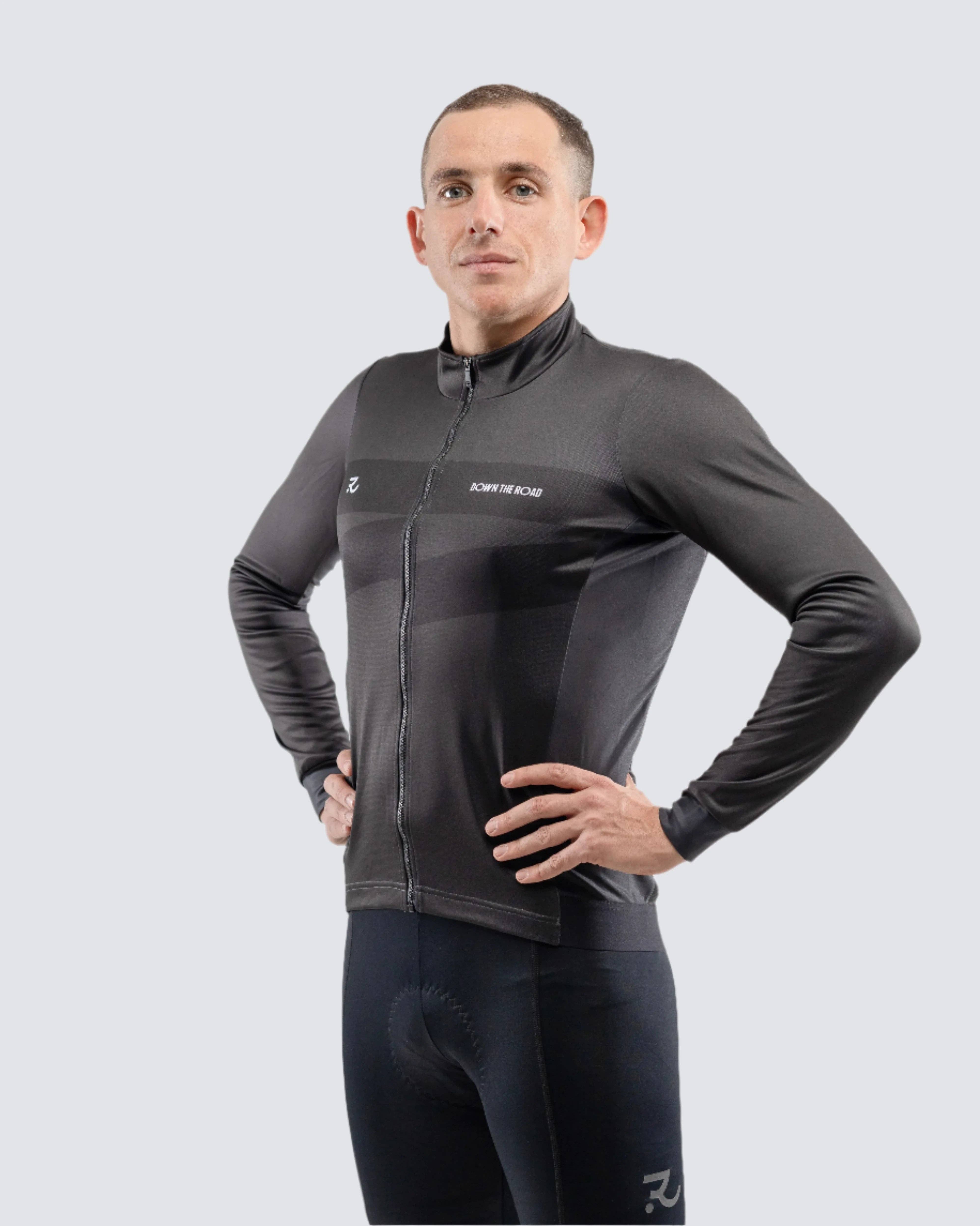 Down The Road – Engroshandel Træningsjakke - Herre – Herrejakke - Stengrå1