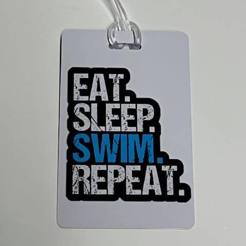 Swimmer Bag Tag for wholesale by SGbagtags