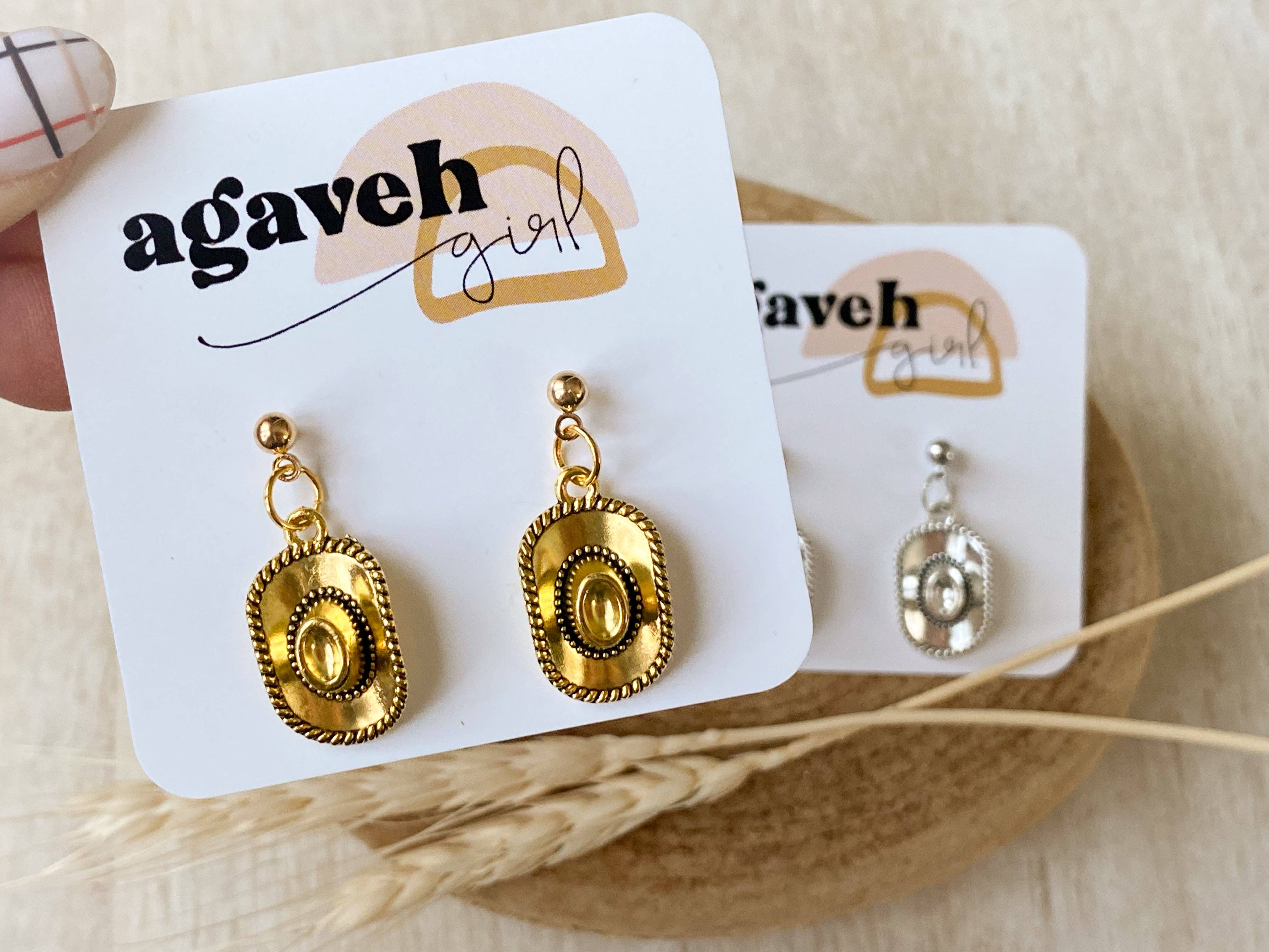 Agaveh girl - Venta al por mayor Pendientes colgantes - Hola 0