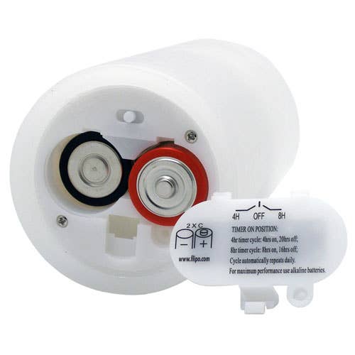 Flipo Group, Ltd. - Wholesale Flameless Candle - Ivory Wax Flameless LED Pillar Candles with Melted Top9