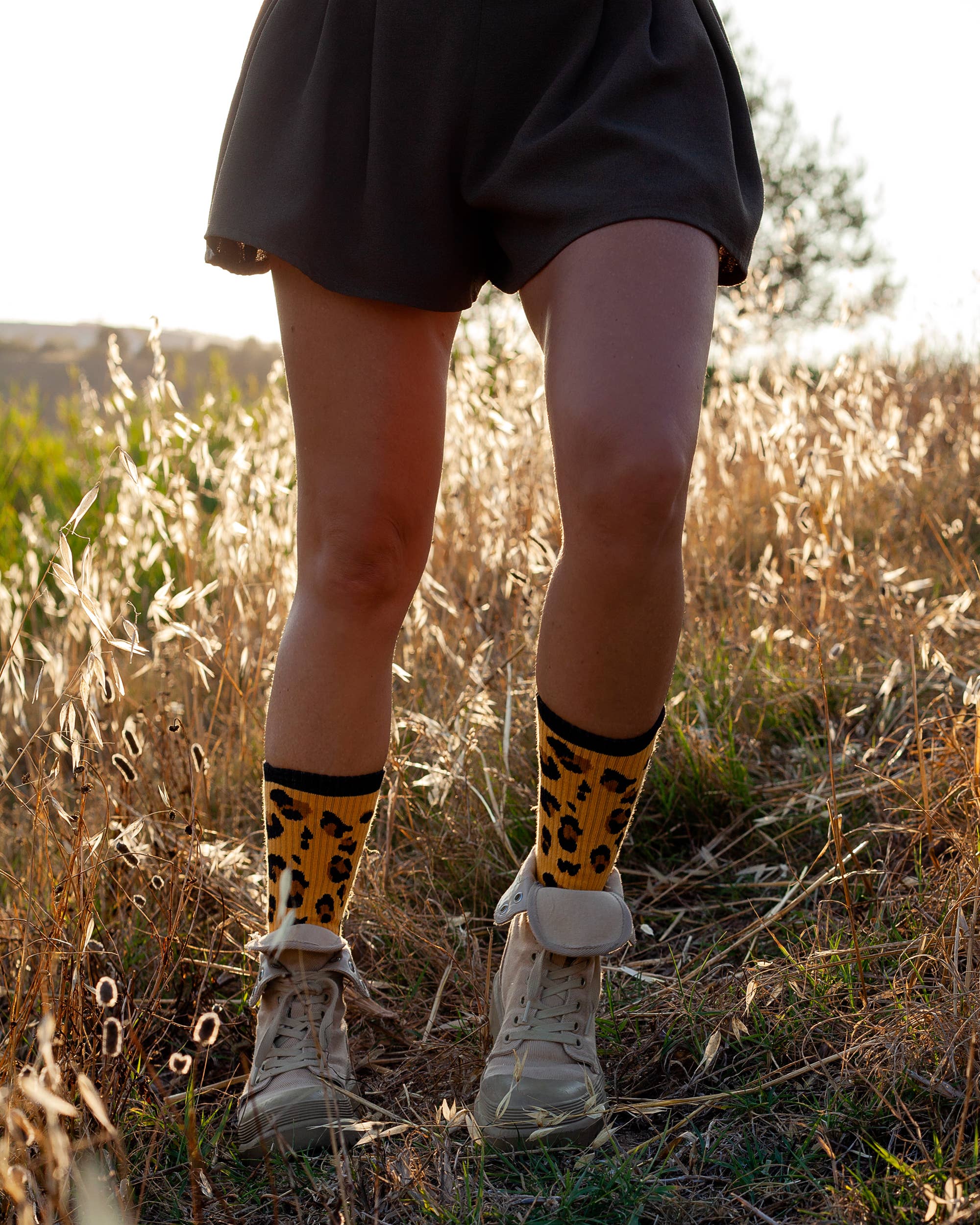 PEGADA SOCKS - Wholesale Socks - Unisex - LEOPARD SOCKS1