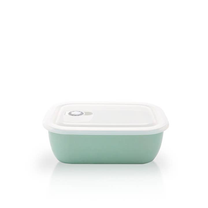 CERAMIC AIRTIGHT CONTAINER LATT 1100 ml TURQUOISE for wholesale by Lätt Home