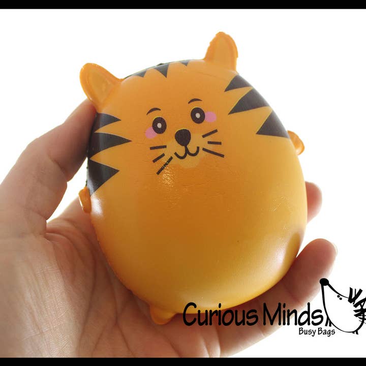 Curious Minds Toys - Wholesale Knijpbal - Kinderen en baby - 1 Schattige squishy speeltjes van Chunky Animals Slow Rise - Memory18