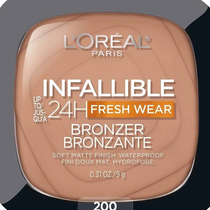 L'Oréal Paris Pó Bronzeador Matte à Prova d'Água e Transferência 24H de Duração, Fair 200 por atacado de Super Stock Wholesale