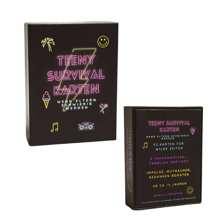 Teenykaarten – 50 versterkende kaarten voor jongeren voor wholesale door Lilly Braun