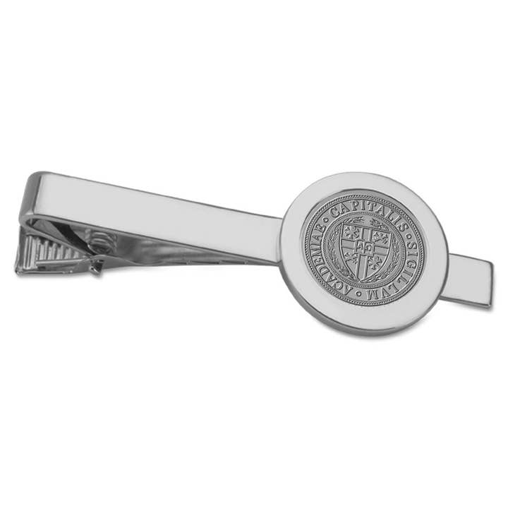 Capital University Comets Silver Tie Bar for wholesale by Collegiate Gifts and Accessories