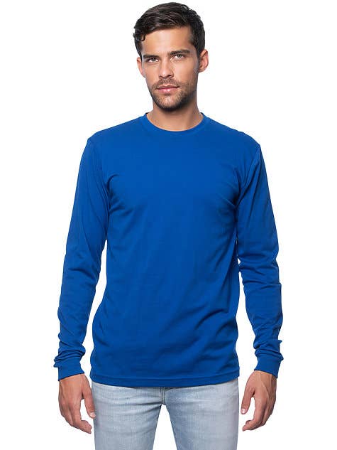 Royal Apparel - Wholesale T-Shirt - Men's - Unisex Organic Long Sleeve Tee