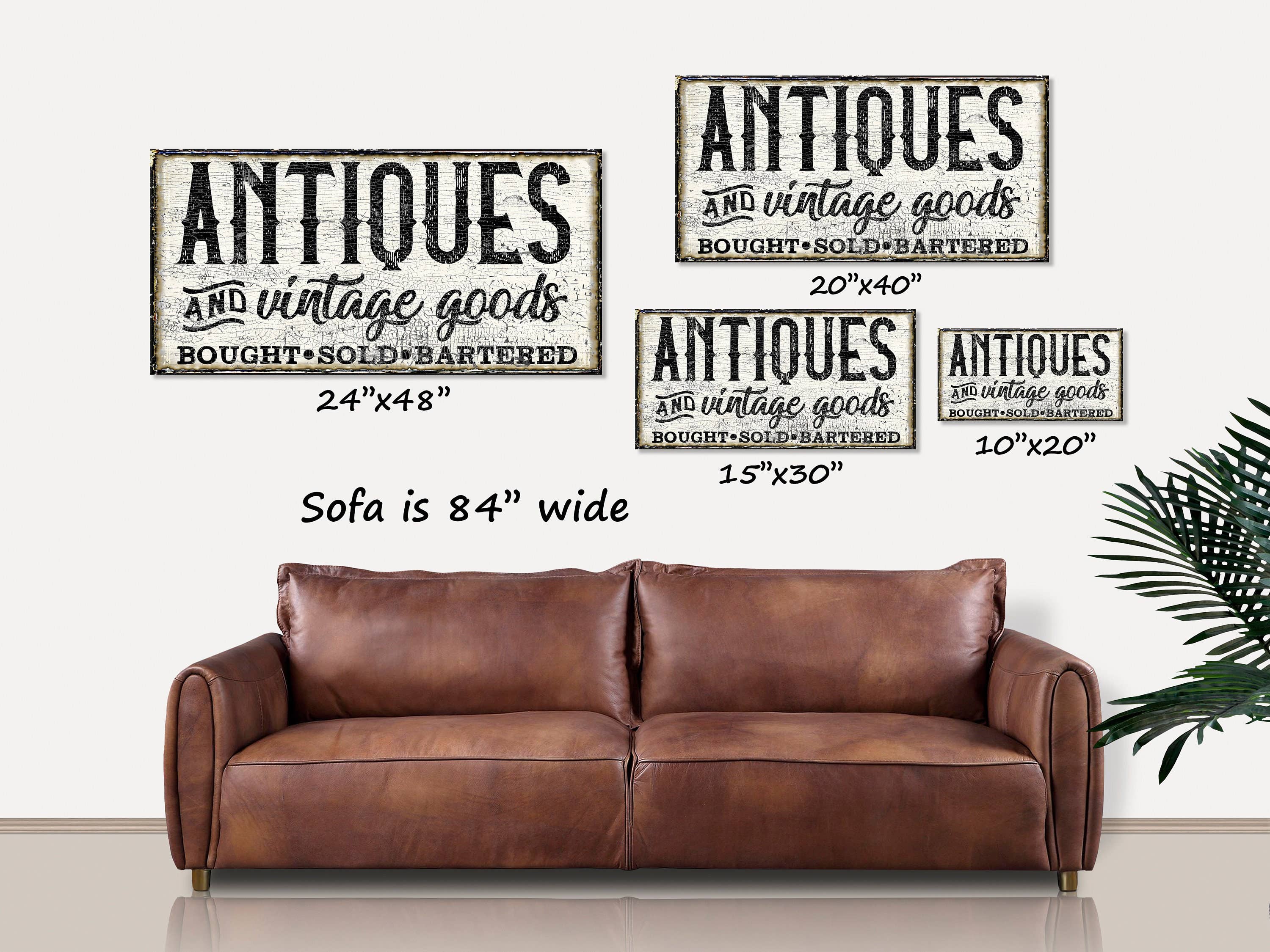 Olive Branch Farmhouse - Wholesale Canvas Art - Antique & Vintage Goods Large Canvas Sign0