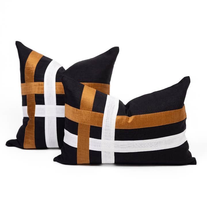 BHD HOME - Wholesale Chair cushion - The Burleigh Black Lounge Cushion 55 x 55cm9