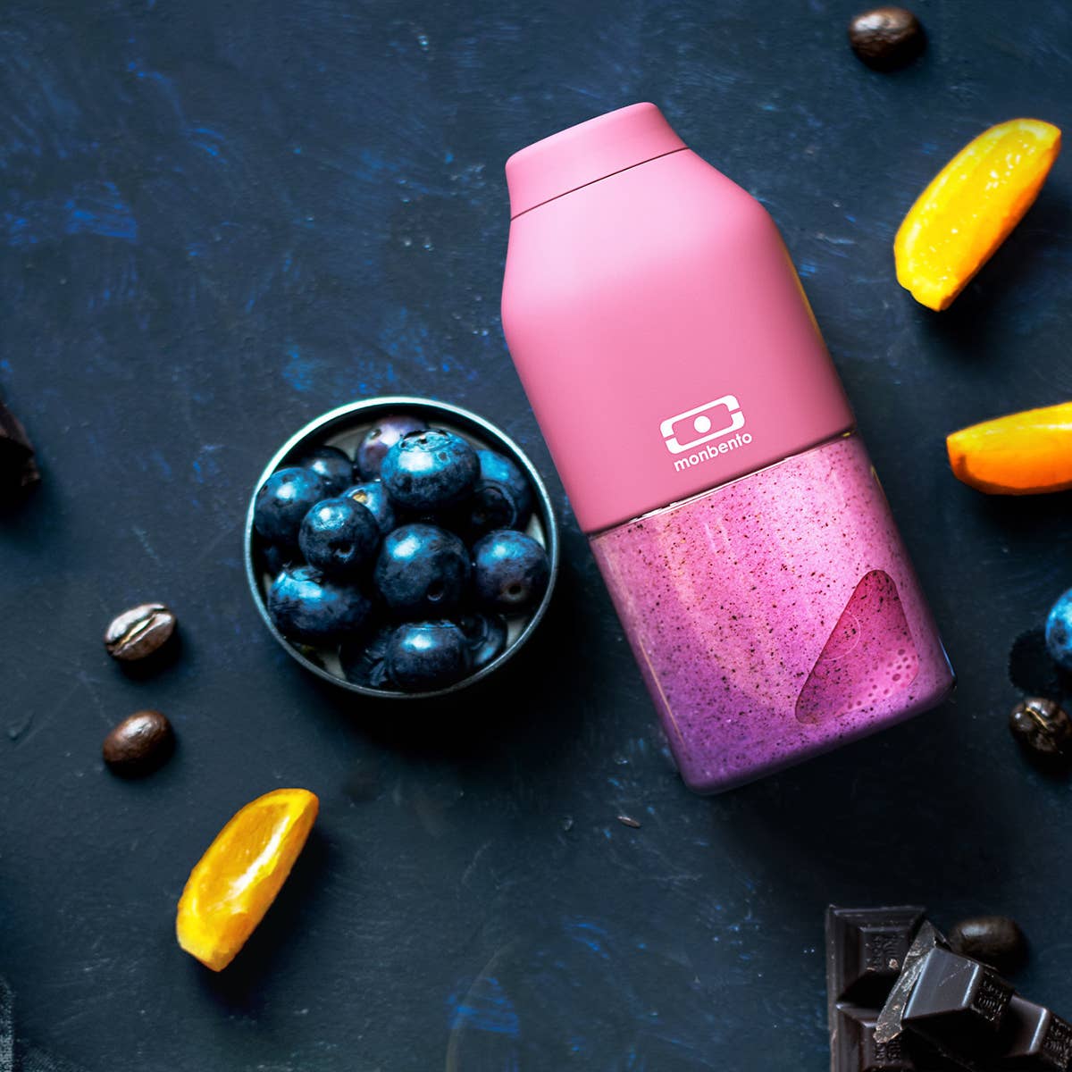 Until Pty Ltd - Wholesale Water bottle - Monbento MB Positive S 330ml Drink Bottle Blush2