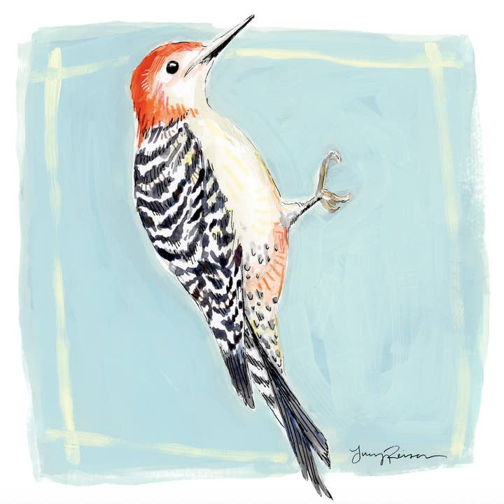 „Spætte“ Print for engroshandel hos Lucy Reiser Fine Art