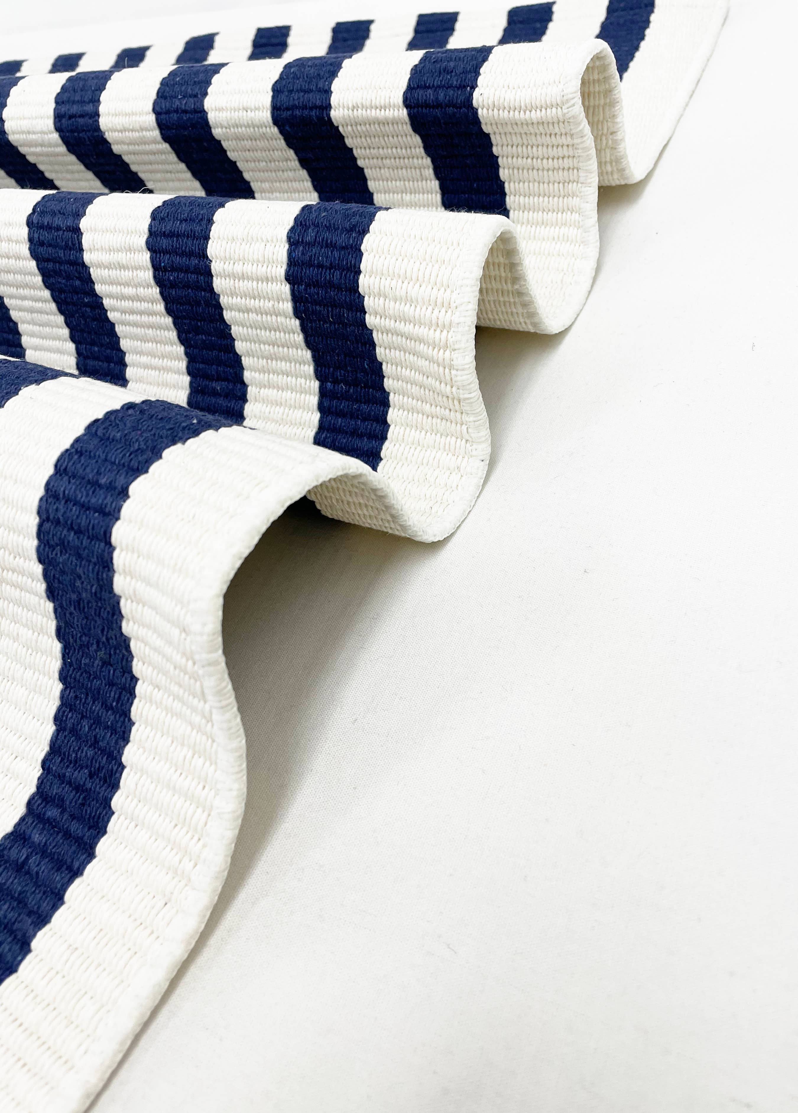 Fennco Styles – Engroshandel Løst tæppe – Vævet bomuldsblanding klassisk stribet område tæppe6