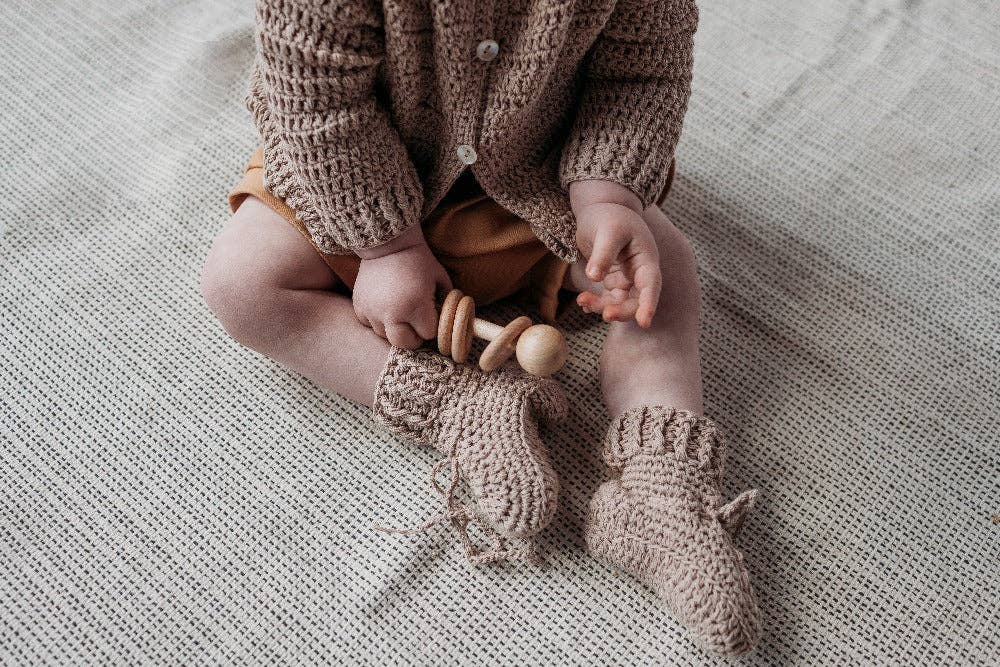 Gooseberry fool – Engroshandel Støvletter - Baby – Økologiske bomuldsbabystøvler4