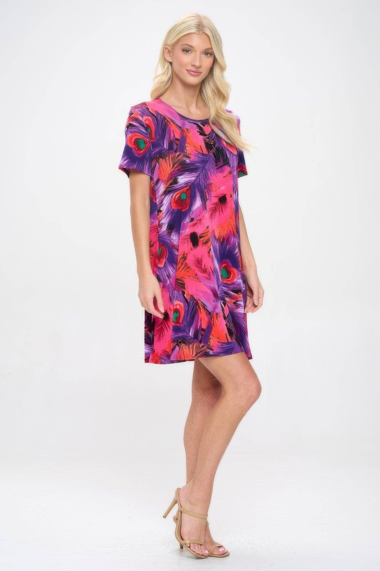 CC Wholesale Clothing - Wholesale Dress - Women's - Print Bns Missy Dress3