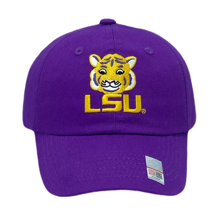 Casquette de baseball LSU® (pour jeunes) pour la vente par Bits & Bows