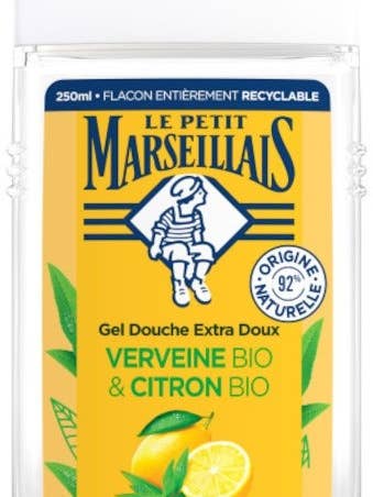 Petit Marseillais Shower gel verbena lemon for wholesale by French Feast