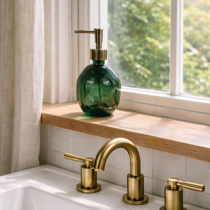 Jarapa - Wholesale Soap Dispenser - Recycled Glass Leon Soap Dispenser14