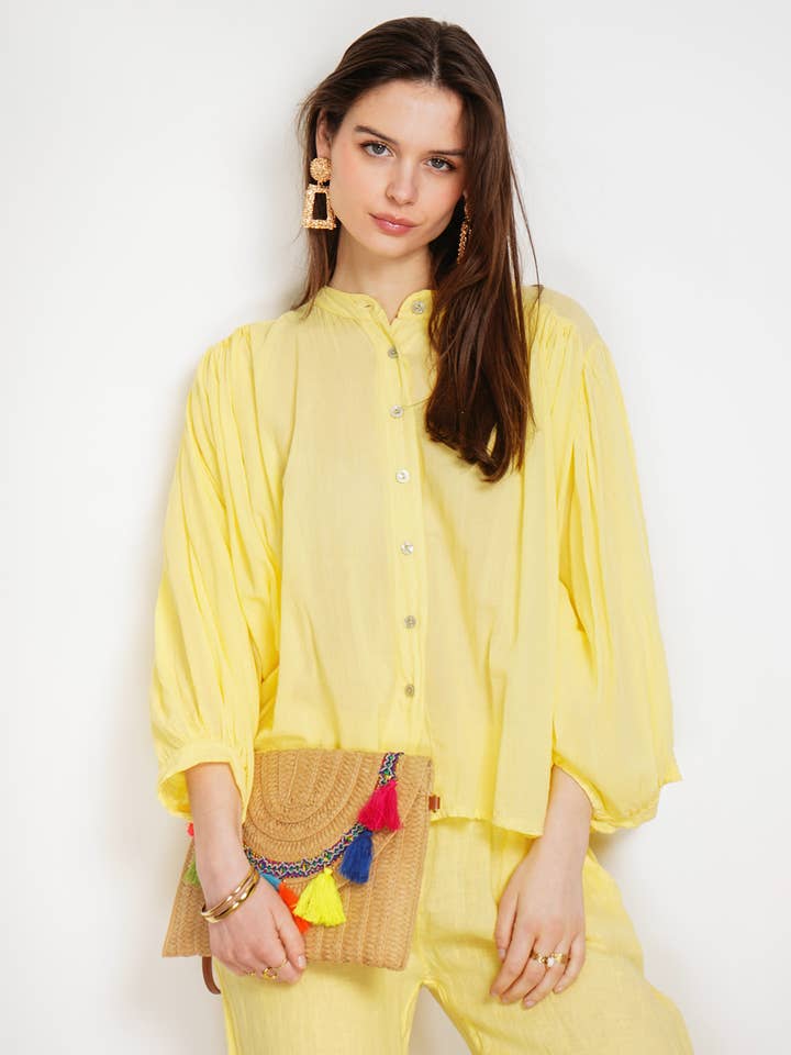 Cotton blouse 11900 for wholesale by NOELINE