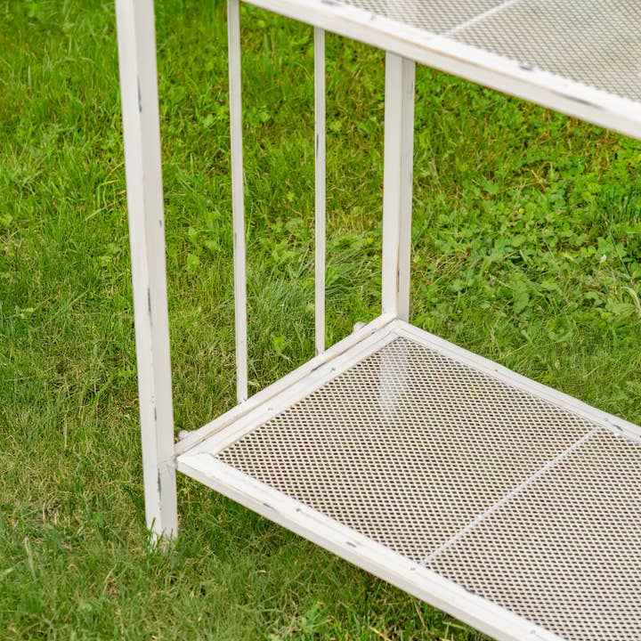 Zaer Ltd. International - Wholesale Display Shelf - 7.5ft. Tall Four Tier Standing Shelf "Stephania" 6