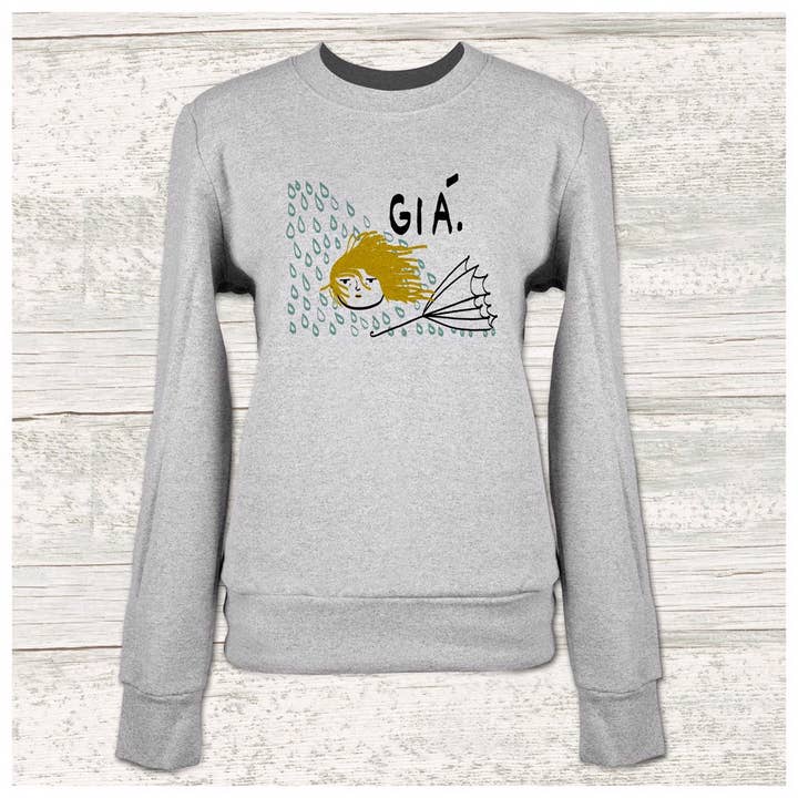 Gia pige kvinder Crew Neck Sweatshirt for engroshandel hos Collecteeve