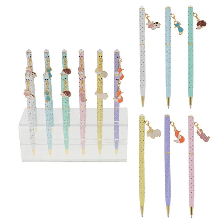 Joe Davies - Wholesale Pen - Chic Pastel Charm Pen Animals