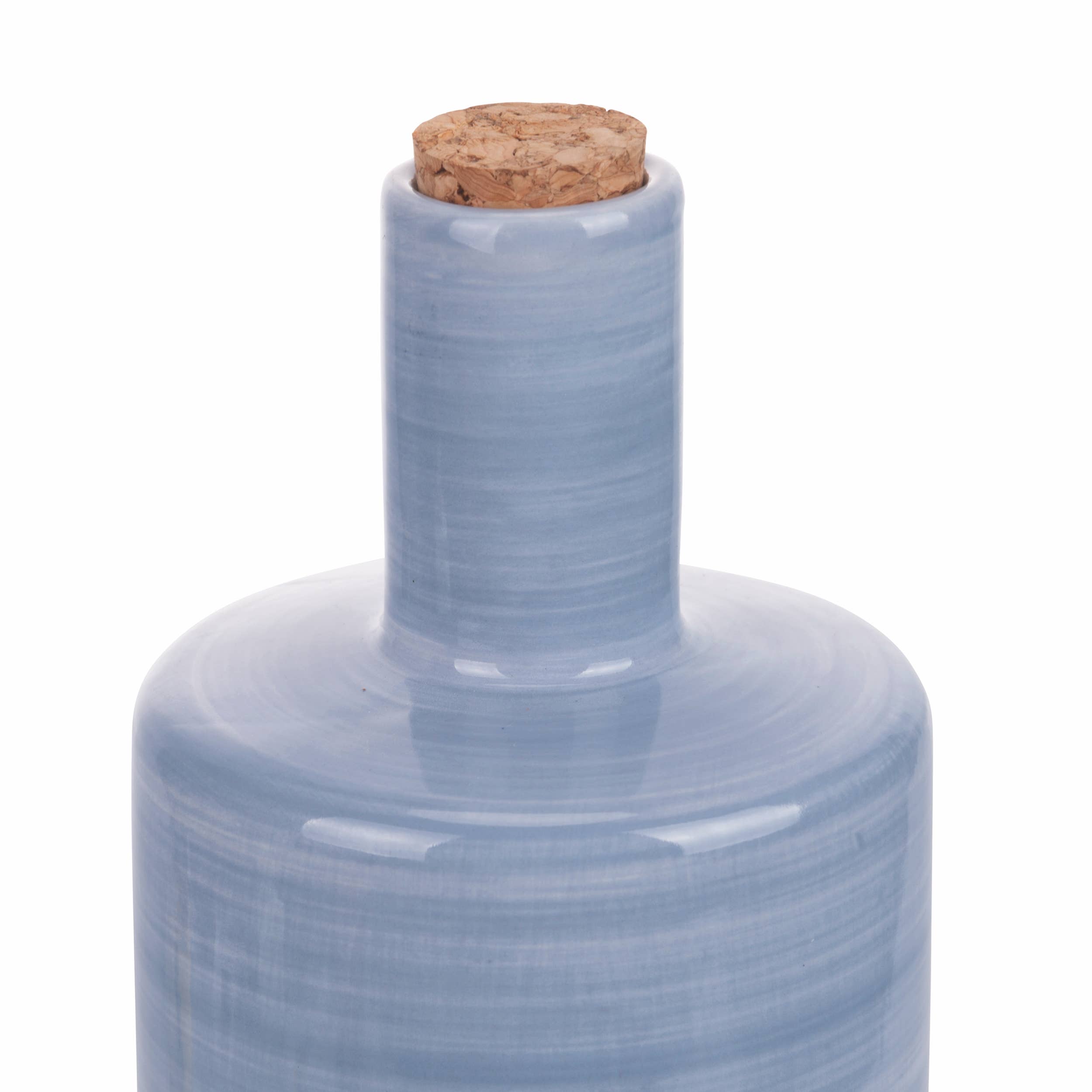 VdE Tivoli 1996 - Wholesale Oil/Vinegar Dispenser - 4 INDIGO OIL BOTTLES 771 ML1