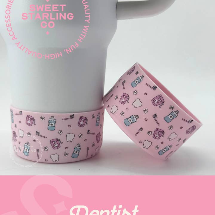 The Sweet Starling Co - Wholesale Drink Huggers & Koozies - Dentist Tumbler Boots