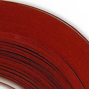 Bandes rouges vraies pour la vente par Quilling.com