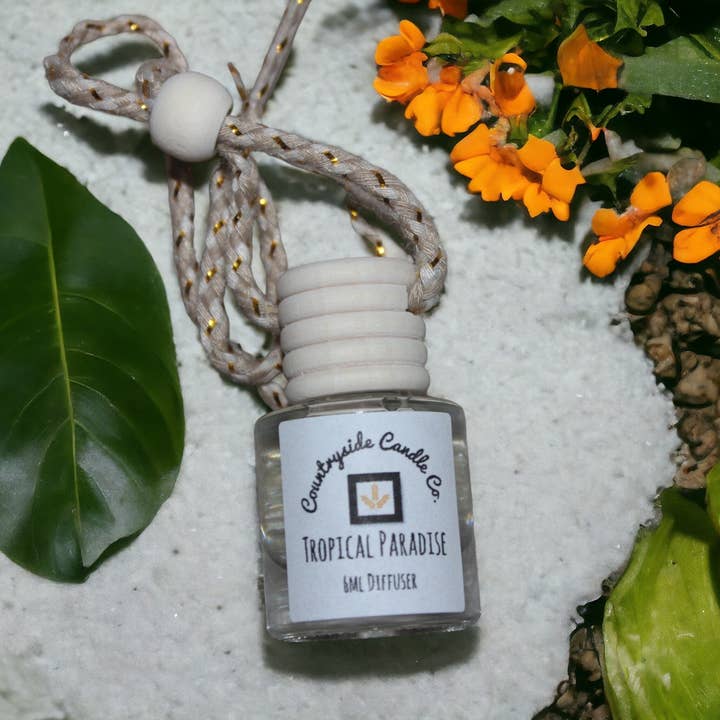 8 ml Tropiskt Paradis Bildoft för wholesale av Countryside Candle Co