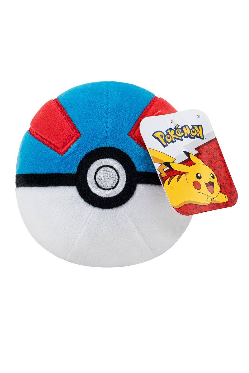 License 2 Play Toys - Wholesale Stuffed/Plush Toy - Kids & Baby - Pokemon Poke Ball Plush Assortment in 6pc Display7
