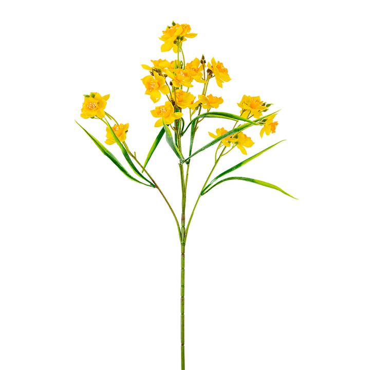 American Best - Vente Fleurs artificielles - Branche de jonquille de 31 pouces1