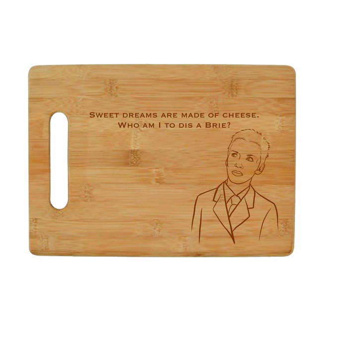 Calm Down Caren - Wholesale Cutting Board - Annie Lennox - Bamboo Cutting Board - Sweet Dreams Are Made