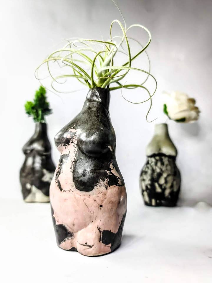 Concrete Lady Butt Boob Body Vase | Waterproof | Propagation for wholesale by Geoform Designs
