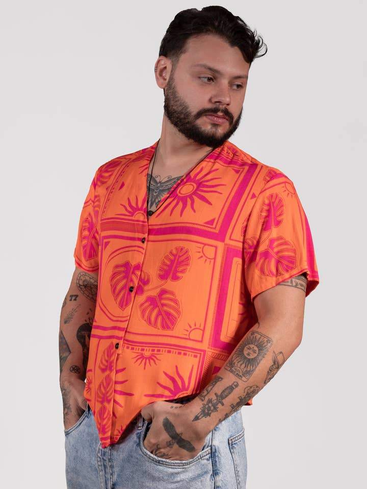 Sunset Crop Top for wholesale by Auê Clothing