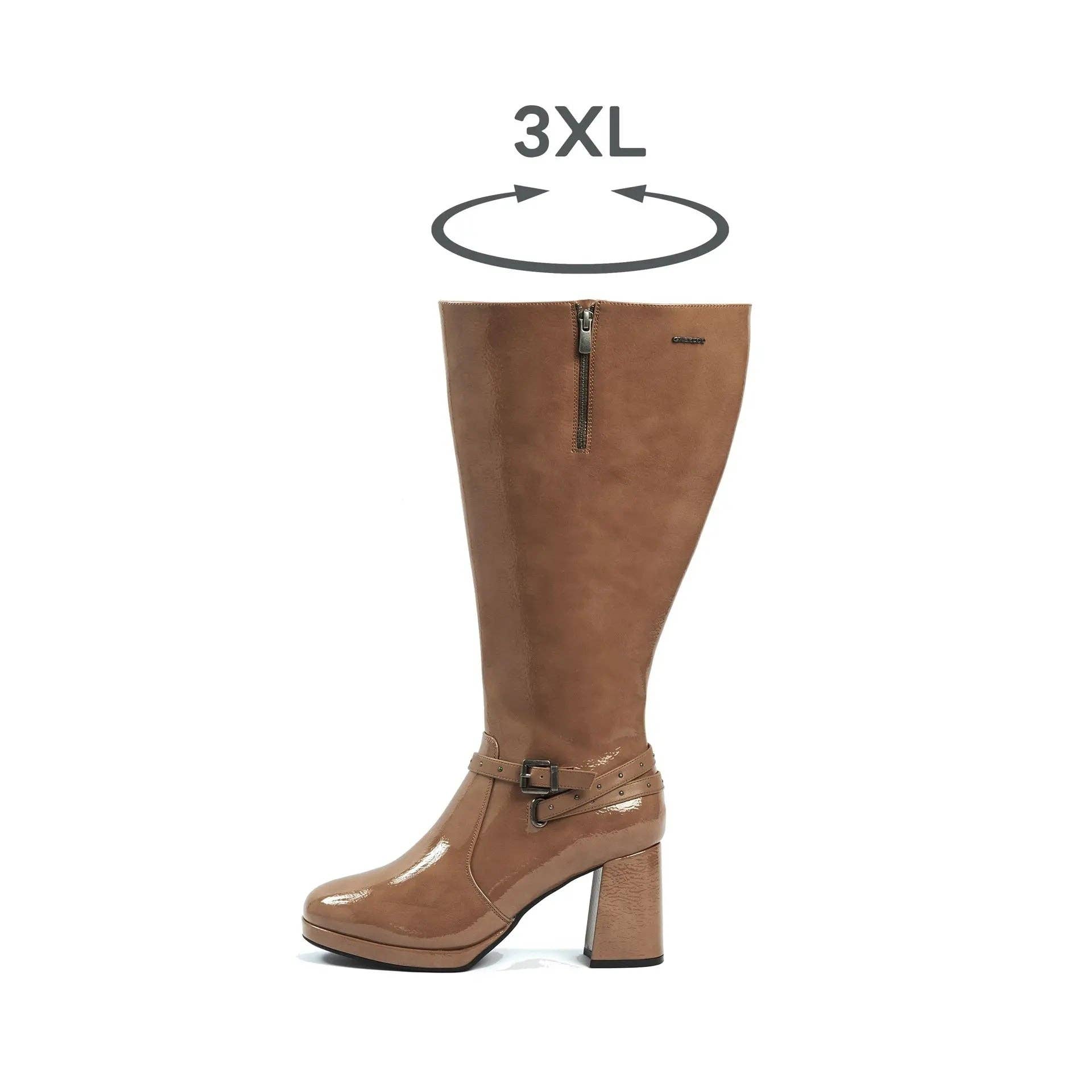 Gabylou - Wholesale Boots - Women's - Wide Calf Boots 3XL - Manon Model29