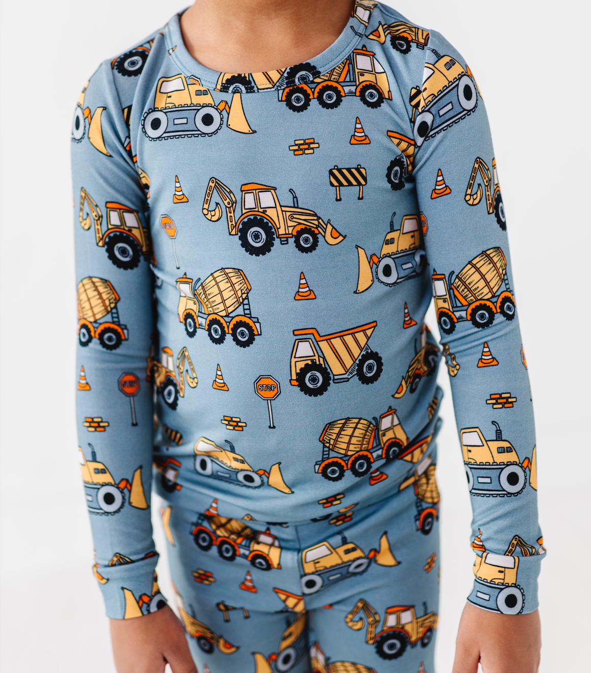 Bird & Bean® - Wholesale Sleepwear Set - Kids - Kids Bamboo Pajamas - Bamboo Fall Clothing- Worksite0