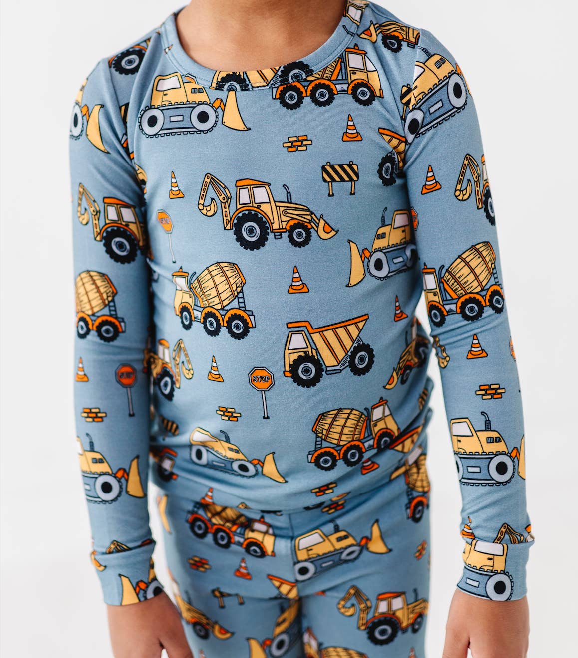 Bird & Bean® - Wholesale Sleepwear Set - Kids - Kids Bamboo Pajamas - Bamboo Fall Clothing- Worksite